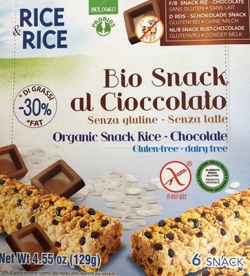 Bio snack al cioccolato - 8018699014194