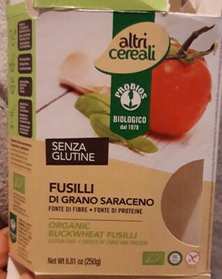 Fusilli di grano saraceno - 8018699017065