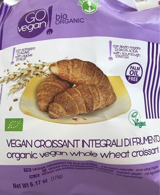 Vegan croissant integrali di frumento - 8018699018277