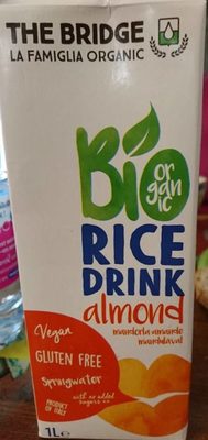 BIO RICE DRINK ALMOND - 8019428000099