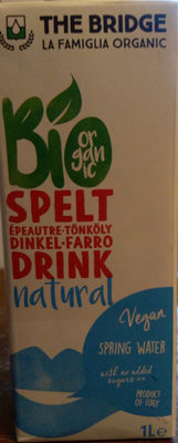Boisson Végétale épeautre Bio & Sans Gluten - 8019428007067