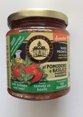 Sauce tomate et basilic - 8021115290218