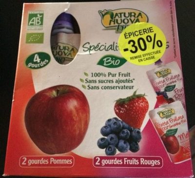 Spécialité de Fruits - Pommes - Fruits Rouges - 8024985004299