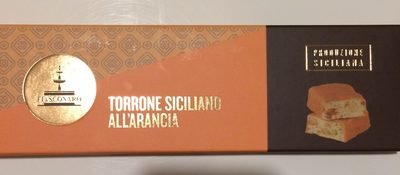 Torrone siciliano all'arancia - 8030525001727