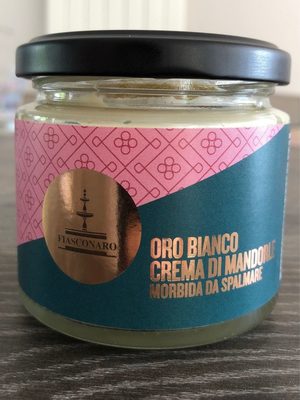 Oro Bianco Crema di Mandorle Morbida da spalmare - 8030525002489