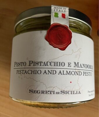 Pesto pistacchio e mandorle - 8030853081934