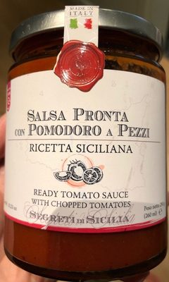 Salsa pronta con pomodoro a pezzi - 8030853082740