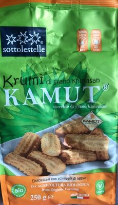 Galletas Krumi di grano Khorasan Kamut - 8032454060844