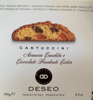 Cantuccini - Biscuits Aux écorces D'orange Confite - 8032532380871