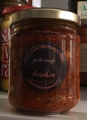 Pesto rosso, sun-dried tomato, basil and almond pesto - 8032595172185