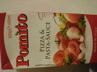 Pomito Pizza & Pasta Sauce 500g - 8032793343400