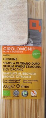 Linguine Blé Dur Bio - 500G - Girolomoni - 8032891760215