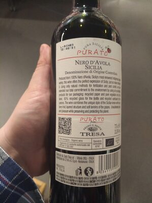 Terre Siciliane IGP, rouge, 2015 - 8034115190266