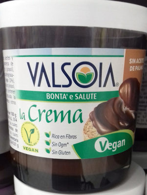 Crema para untar de avellanas y cacao con soja - 80444916