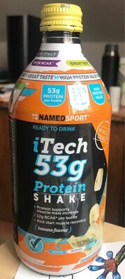 iTech 53 g protein shake banana flavor - 8054956342020