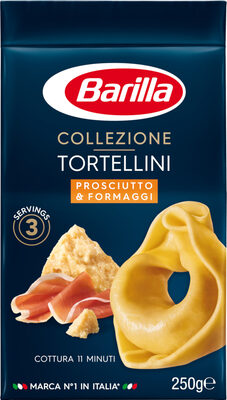 Pâtes Tortellini jambon fromage - 8076808890015