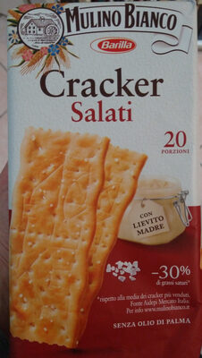 Sfoglia di Grano Cracker salati Barilla Mulino Bianco - 8076809516631
