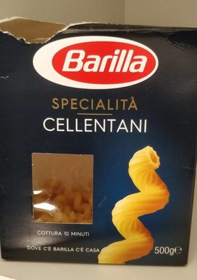 Italian Pasta Barilla - Barilla Specialita' Cellentani GR. 500 - 8076809518611