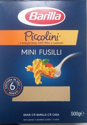 Piccolini mini fusilli - 8076809523837