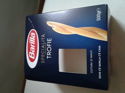Barilla Specialita'trofie Liguri GR. 500 - 8076809532945