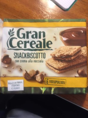 Snackbiscotto con crema alla nocciola - 8076809544351