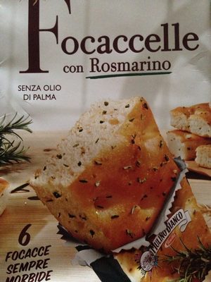 Mulino Bianco Focaccelle Rosmarino GR 198 - 8076809570282