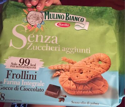 Frollini con farina integrale e cioccolato - 8076809573191