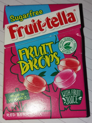 Fruittella Sugarfree Red Berry Mix Fruit Drops - 80880622