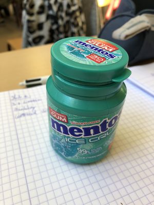 Mentos Gum Bottle Ice Crush Wintergreen - 80913580