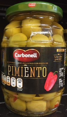 Aceitunas Rellnas con pasta de Pimiento - 8410010705161