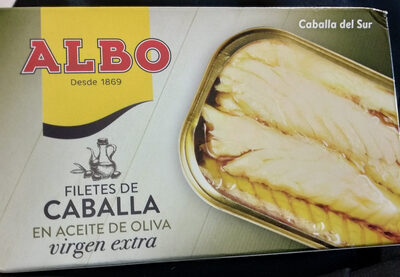 Filetes de caballa del sur en aceite oliva virgen lata 85 g - 8410032004297