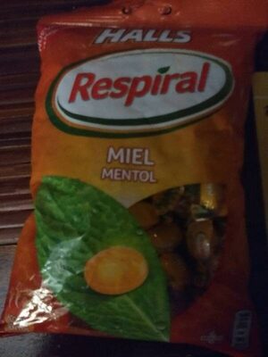 Caramelos miel mentol - 8410034540014