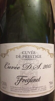 Cava Cuvée DS 2015 Freixenet - 8410036008185