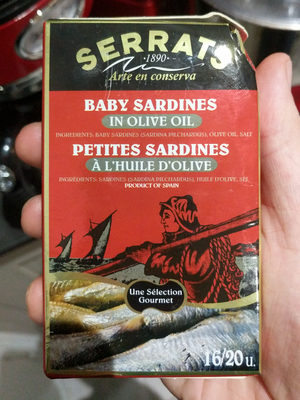 Sardinillas en aceite de oliva - 8410040815267