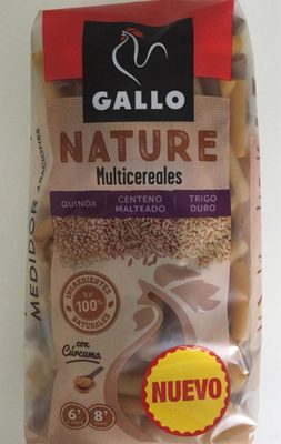 Nature macarrones multicereales quinoa, centeno