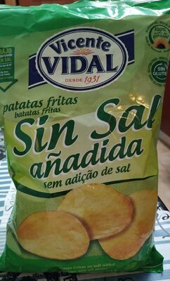 Patatas fritas artesanales bajas en sal con aceite de girasol bolsa 140 g