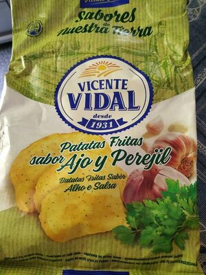 Papas vicente vidal sabor ajo y perejil - 8410071100424