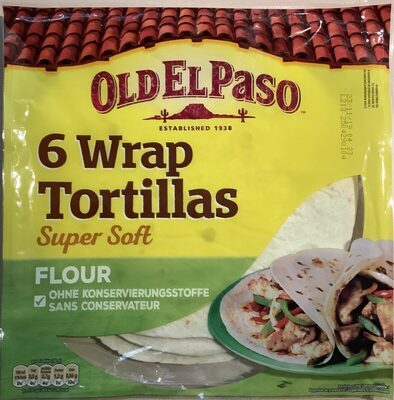 Wrap Tortillas, Super Soft (6x) - 8410076470126