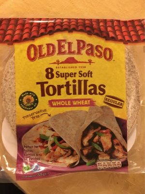 Old El Paso Whole Wheat Tortilla 326G - 8410076472083