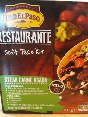 Old el paso mini tacos - 8410076472601