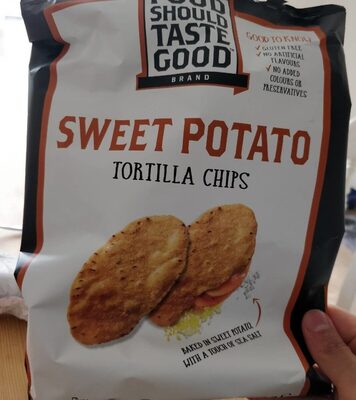 Sweet potato tortilla chips - 8410076482358