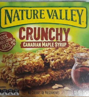 Nature Valley Crunchy Muesli Bars Maple Crunch 210g - 8410076600608