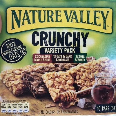 Nature Valley Crunchy Variety Granola Bars - 8410076601254