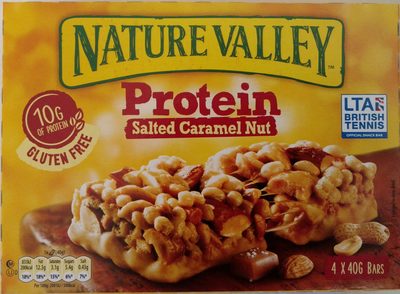 Nature Valley PRTN Salted Caramel Nut Bars 4X40G - 8410076610362