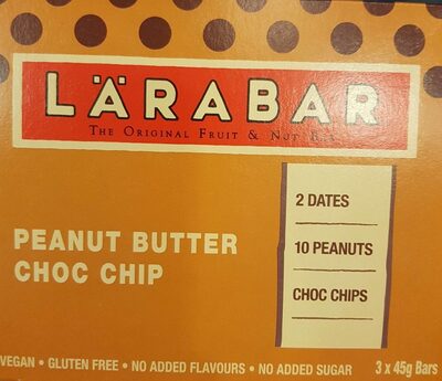 LARABAR Peanut Butter Choc Chip - 8410076620637