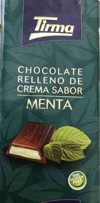 Chocolate relleno de crema sabor MENTA - 8410085241502