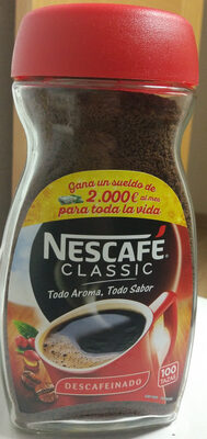 Nescafe classic descafeinado