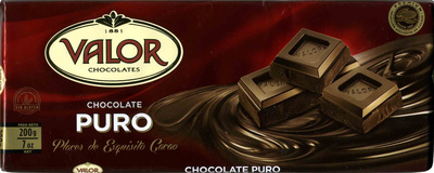 Chocolate Valor Puro - 8410109000016