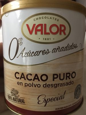 Cacao puro en polvo desgrasado Especial