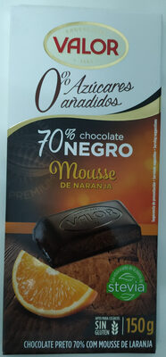 Chocolate negro mousse de naranja - 8410109003895